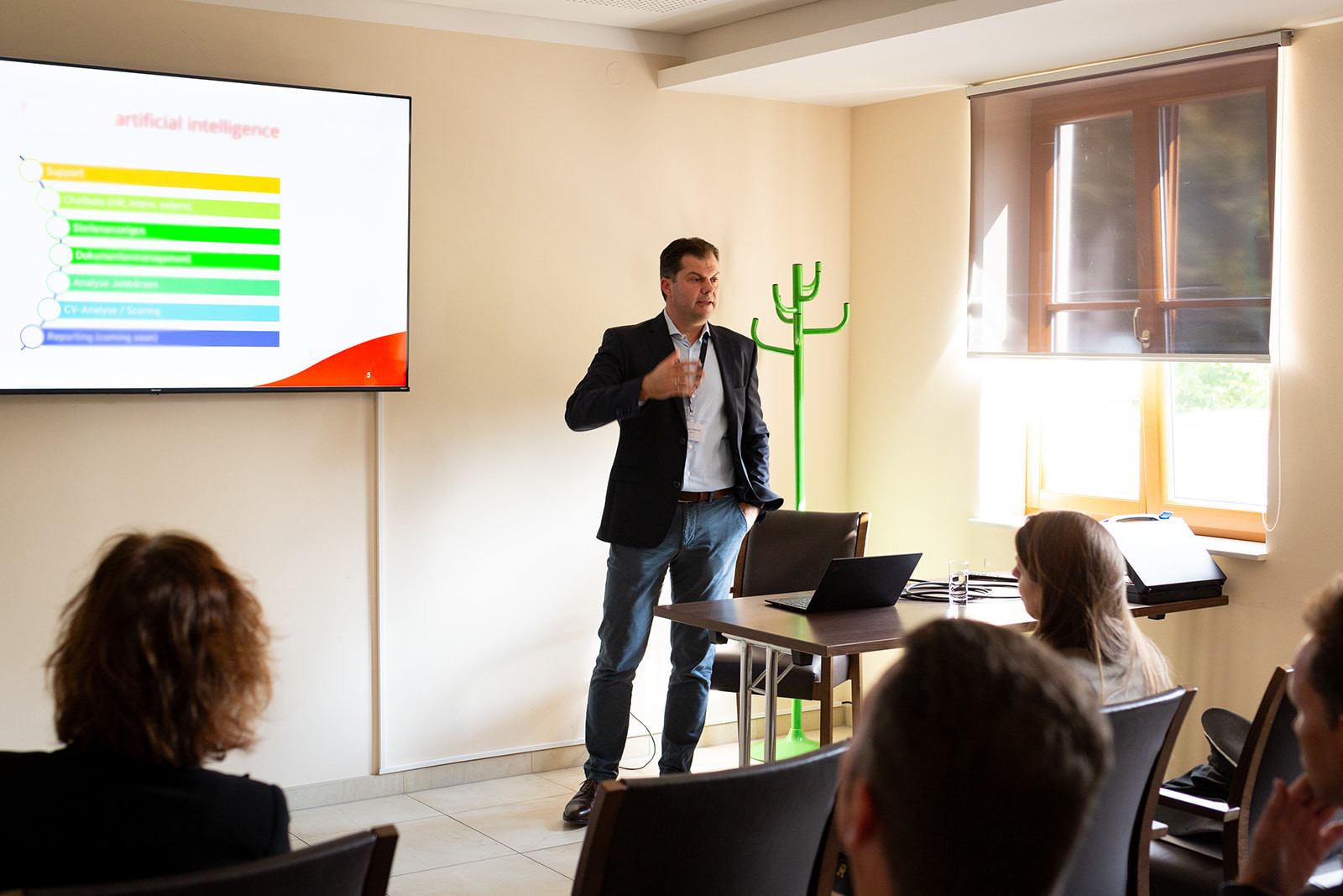 Matthias Dietrich im Workshop